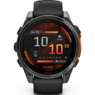 Location Montre sport GARMIN Fenix 8 47mm silver avec bracelet gris