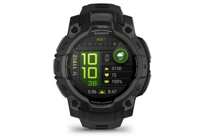 Montre sport GARMIN Instinct3 Amoled 45mm Noir Bracelet noir