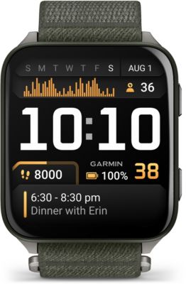 Montre sport GARMIN Venu X1 vert