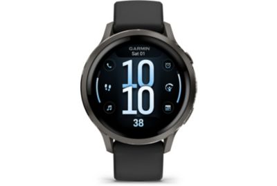 Montre sport GARMIN Venu 4 Noir/Gris Silicone Noire 41mm
