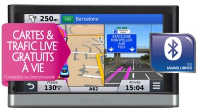 GPS GARMIN Nüvi 2567LM WE Carte à vie-24 pays Reconditionné