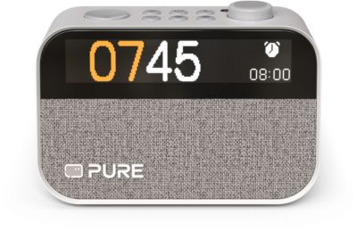 Radio réveil PURE Moment Charge Cotton White