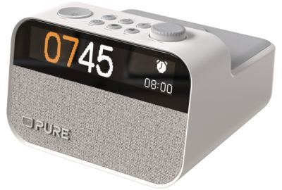 Radio réveil PURE Moment Charge Cotton White