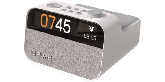Radio réveil PURE Moment Charge Cotton White