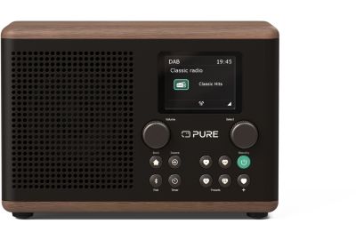 Radio DAB PURE Classic H4 Coffee Black/Walnut