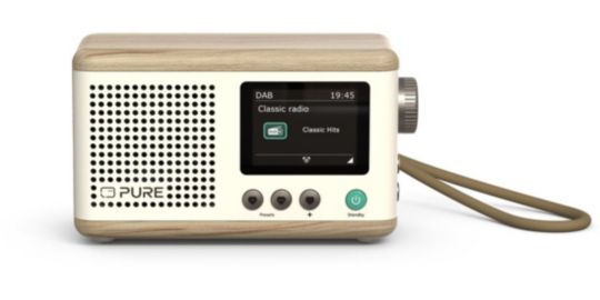 Radio DAB PURE Classic Mini Cotton White/Oak