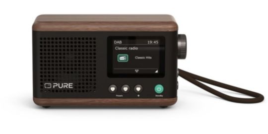 Radio DAB PURE Classic Mini Coffee Black/Walnt