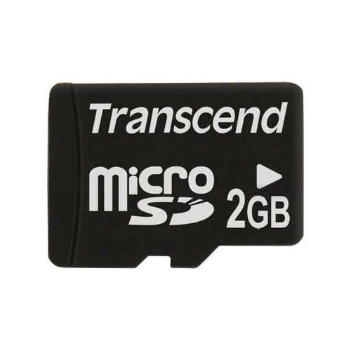 CARTE MEMOIRE MINI SD 2GB TRANSCEND