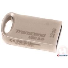 Clé USB TRANSCEND 32Go JetFlash 710 Silver Plating USB 3.0