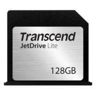 Carte mémoire dédiée Mac TRANSCEND 128Go JetDrive Lite 130 pour MBA 13''