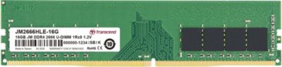 Mémoire vive TRANSCEND 16 Go DDR4 2666Mhz