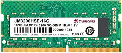 Mémoire vive TRANSCEND 16 Go DDR4 2666 Mhz SODIMM