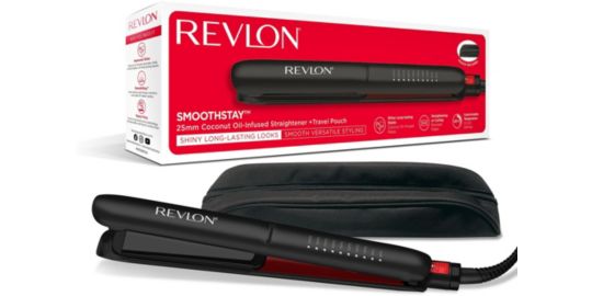 Lisseur REVLON Smoothstay 25mm infusé à l'huile de coco