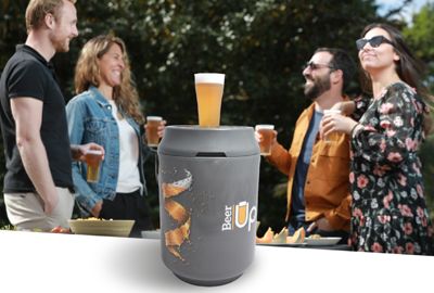 Tireuse portative à bière BEER UP + 10 gobelets - Electro Dépôt