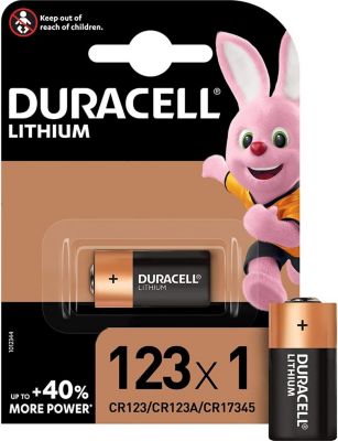 Pile DURACELL CR17345 / CR123A Pile DURACELL CR17345 / CR123A