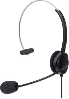 Micro-casque MANHATTAN Mono intra-auriculaire- Léger - USB-A