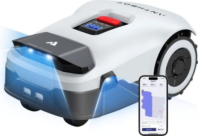 Robot tondeuse ANTHBOT Genie 800 Robot Tondeuse sans Fil,1500㎡