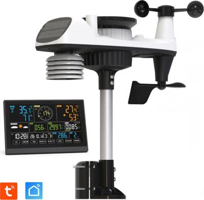 Station météo connectée KYF connectée Wifi – 8 en 1  pro