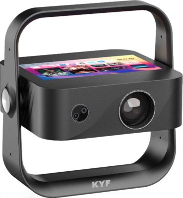 Vidéoprojecteur home cinéma KYF 4K Android écran 7' intégré