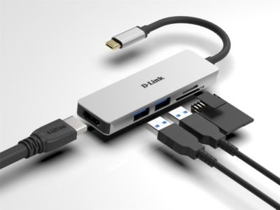 Hub USB C D-LINK DUB-M530