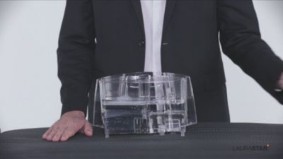 Voir la vidéo pour Cartouche anti-calcaire LAURASTAR x3 pour table SMART