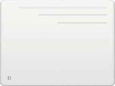 Chauffage électrique BESTHERM fixe à inertie sèche fonte MOTU 1000W