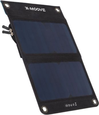 Batterie externe XMOOVE Panneau solaire 12W + batterie intégrée