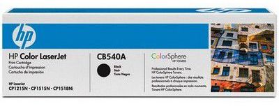 Toner HP CB540A noir Toner HP CB540A noir