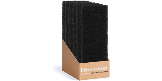 Filtres LITTER ROBOT a charbon pour litiere x4
