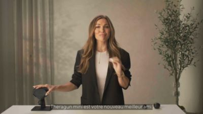 Voir la vidéo pour Pistolet de massage THERABODY Theragun Mini 2.0