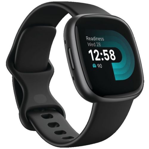 Montre santé FITBIT Versa 4 Aluminium Graphite et Noir