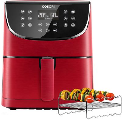 Friteuse sans huile COSORI Chef edition rouge + grille
