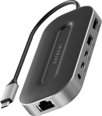 Hub SATECHI USB-C 6-en-1 96W Ethernet 2.5G HDMI 8K
