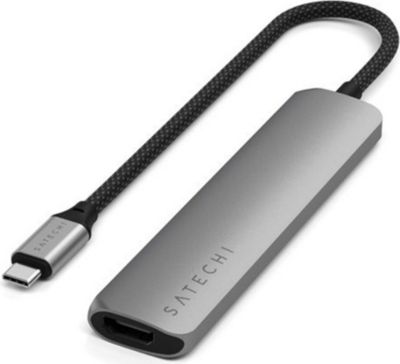 Hub SATECHI Slim 7-in-1 Ethernet Power Delivery 100W