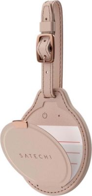 Etiquette de transport SATECHI Compatible Apple Find My et Recharge Qi