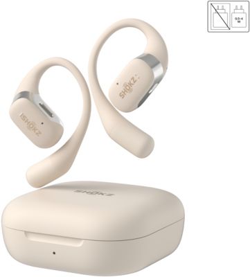 Ecouteurs SHOKZ OpenFit Beige