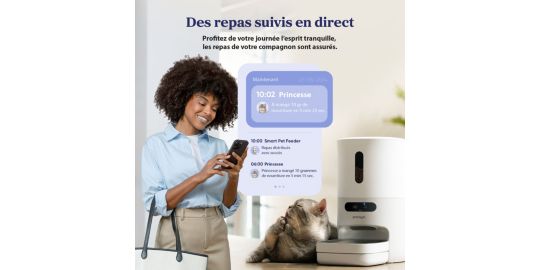 Distributeur de croquettes PAWSYNC Smart Pet Feeder PAWP0001EUN