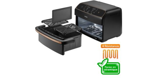 Friteuse sans huile COSORI Dual Blaze Twinfry Compact 8.6-L KAAPAFC