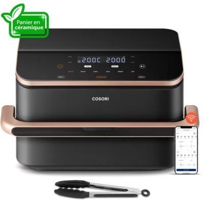 Friteuse sans huile COSORI Twinfry ProDark Grey KAAPAFCSSEU0204A