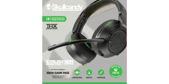 Casque gamer SKULLCANDY CRUSHER PLYR 720 XBOX BLACK GREEN