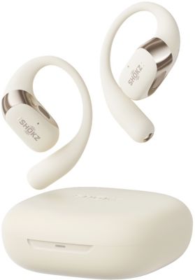 Ecouteurs sport SHOKZ OpenFit 2 Beige