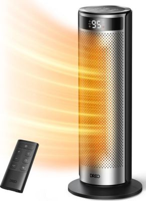 Chauffage soufflant DREO SOLARIS 628 – Réglable 900 à 2000W