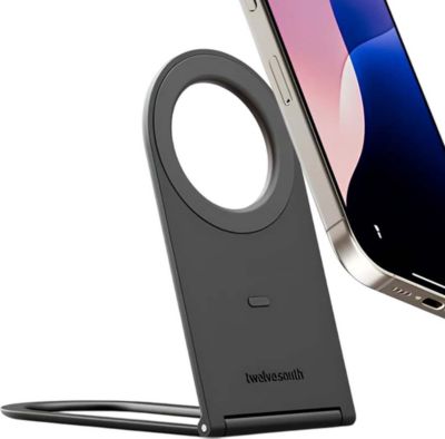 Support smartphone TWELVE SOUTH pour iPhone Ultra Fin Pliable Curve Nano