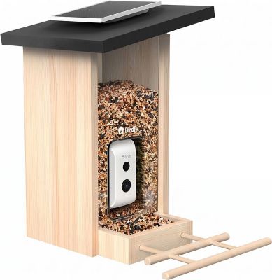 Distributeur de croquettes BIRDFY Birdfy Mangeoire pour Oiseaux avec Camér
