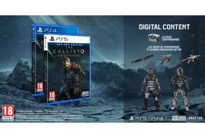 Jeu PS4 JUST FOR GAMES The Callisto Protocol Day One