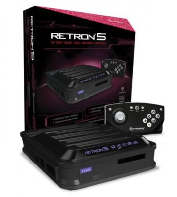 Console rétro HYPERKIN Retron 5 noire