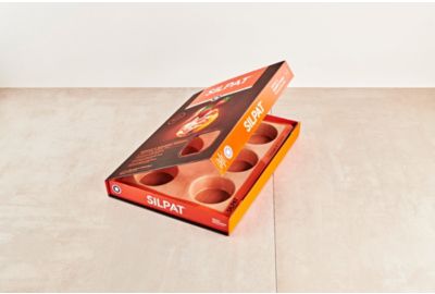 Moule à tartelette SILPAT 6 grands ronds by Maison Demarle