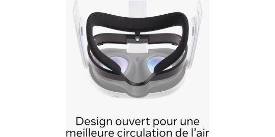 Mousse de remplacement META Interface faciale Quest 3
