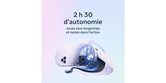 Casque de réalité virtuelle META Quest 3S 128 Go