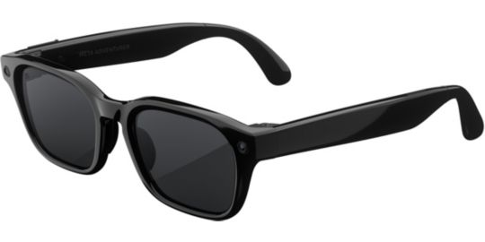 Lunettes connectées META Adventurer Noir classique, Verres gris p